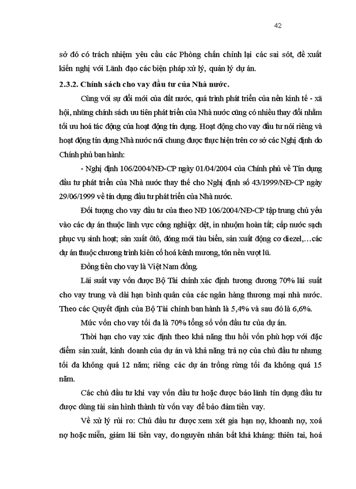 image for page Quản lý rủi ro tín dụng trong cho vay đầu tư tại Sở giao dịch I – Ngân hàng phát triển Việt Nam