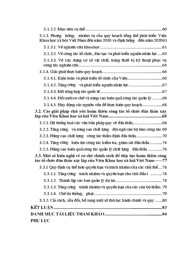 image for page Hoàn thiện công tác tổ chức đấu thầu xây lắp của Viện Khoa học xã hội Việt Nam