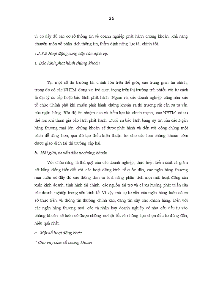 image for page Tăng cường hoạt động đầu tư của ngân hàng công thương việt nam trên thị trường chứng khoán
