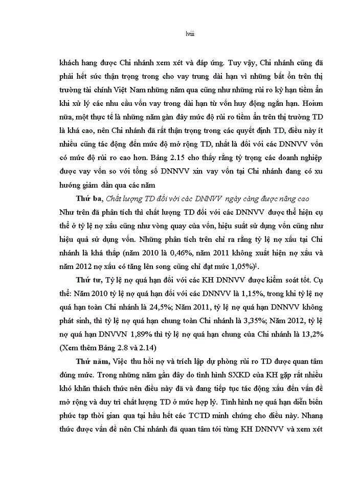 image for page Giải pháp mở rộng và nâng cao chất lượng tín dụng đối với doanh nghiệp nhỏ và vừa tại Ngân hàng TMCP Công Thương Việt Nam – Chi nhánh Ba Đình