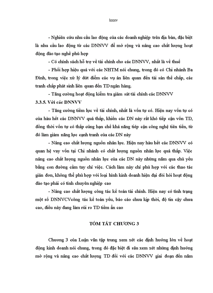 image for page Giải pháp mở rộng và nâng cao chất lượng tín dụng đối với doanh nghiệp nhỏ và vừa tại Ngân hàng TMCP Công Thương Việt Nam – Chi nhánh Ba Đình
