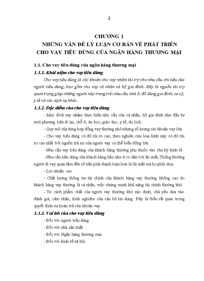 image for page Giải pháp phát triển cho vay tiêu dùng tại ngân hàng tmcp công thương việt nam chi nhánh SƠN LA