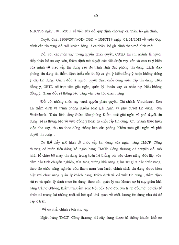 image for page Giải pháp phát triển cho vay tiêu dùng tại ngân hàng tmcp công thương việt nam chi nhánh SƠN LA