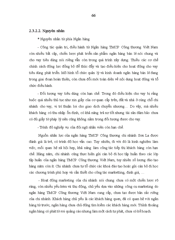 image for page Giải pháp phát triển cho vay tiêu dùng tại ngân hàng tmcp công thương việt nam chi nhánh SƠN LA