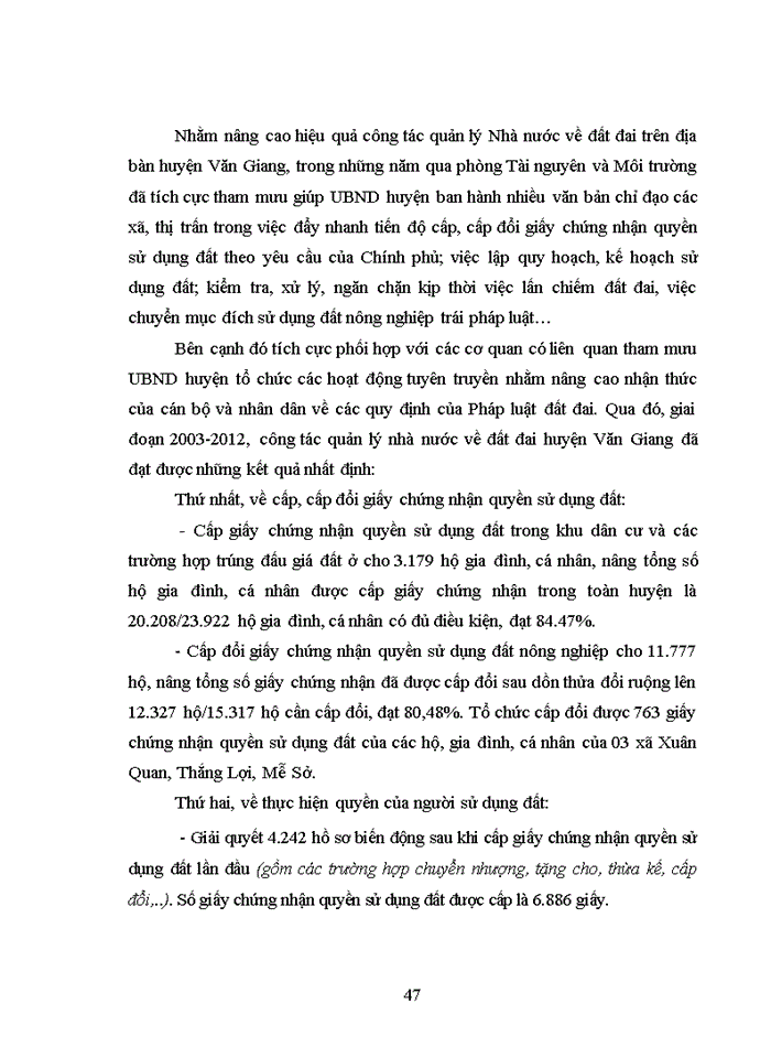 image for page Giải quyết khiếu nại, tố cáo về đất đai tại huyện Văn Giang tỉnh Hưng Yên