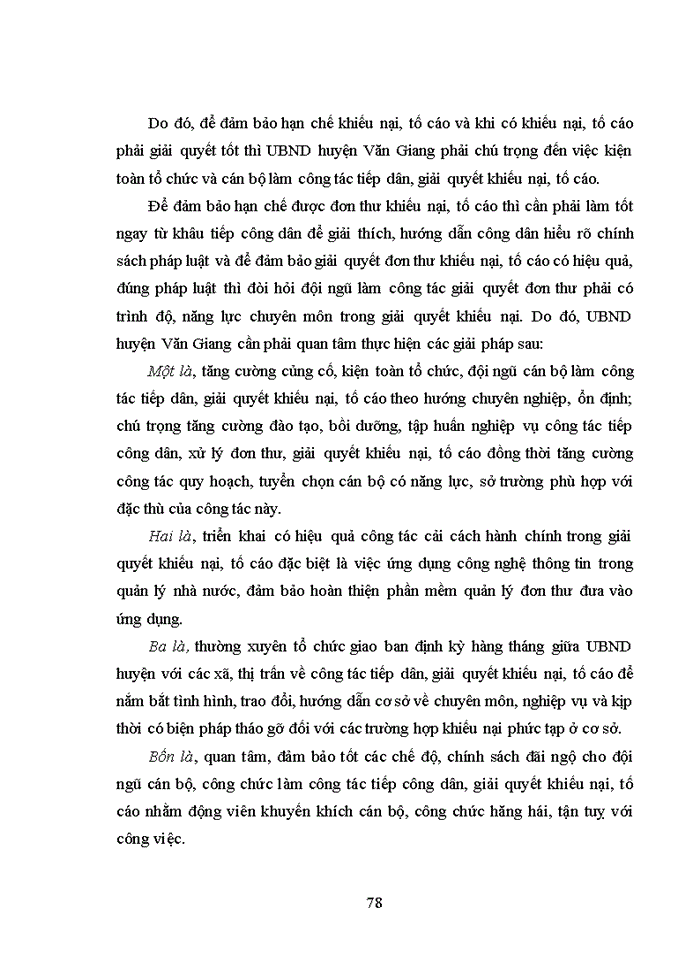 image for page Giải quyết khiếu nại, tố cáo về đất đai tại huyện Văn Giang tỉnh Hưng Yên