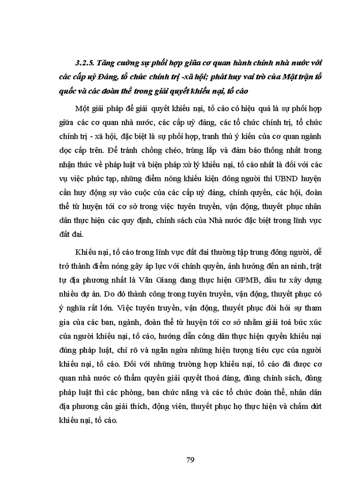 image for page Giải quyết khiếu nại, tố cáo về đất đai tại huyện Văn Giang tỉnh Hưng Yên