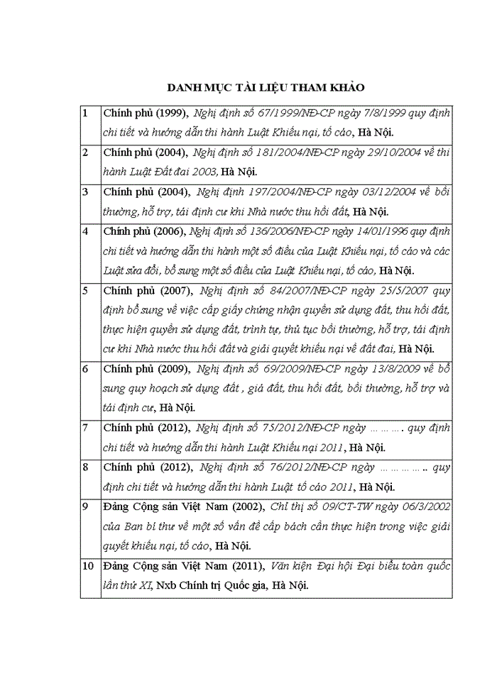 image for page Giải quyết khiếu nại, tố cáo về đất đai tại huyện Văn Giang tỉnh Hưng Yên