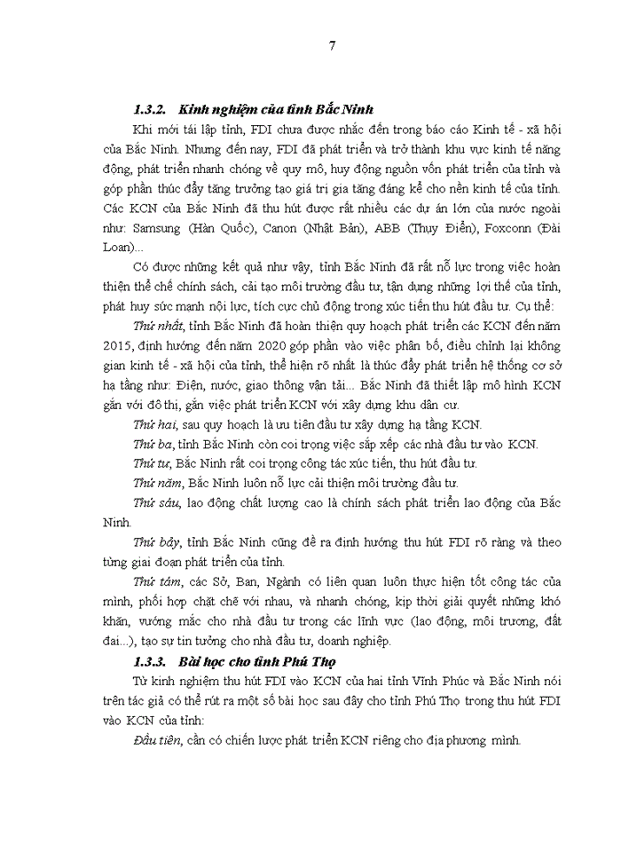 image for page Tăng cường thu hút vốn đầu tư trực tiếp nước ngoài vào khu công nghiệp Thụy Vân, tỉnh Phú Thọ