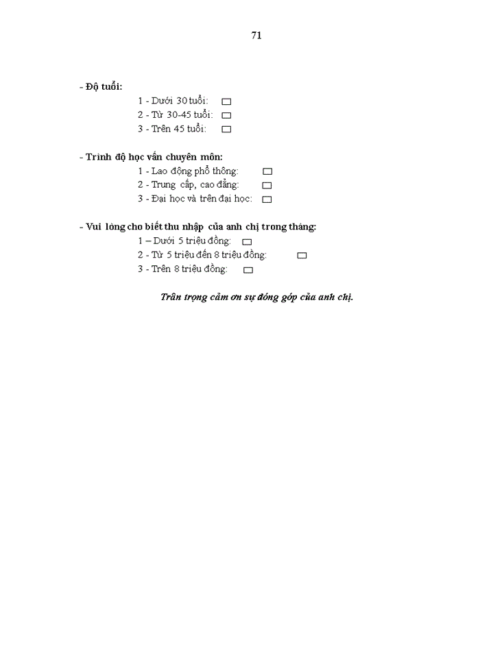 image for page Phân tích và đánh giá các yếu tố duy trì hệ quan khách hàng tại Ngân hàng thương mại cổ phần Đầu tư và Phát triển Việt Nam - Chi nhánh Sơn La