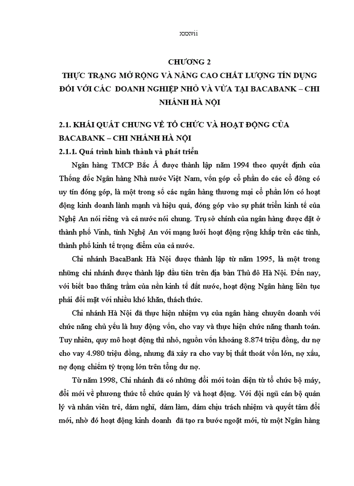image for page Giải pháp mở rộng và nâng cao chất lượng tín dụng đối với doanh nghiệp nhỏ và vừa tại Ngân hàng TMCP Bắc Á – Chi nhánh Hà Nội