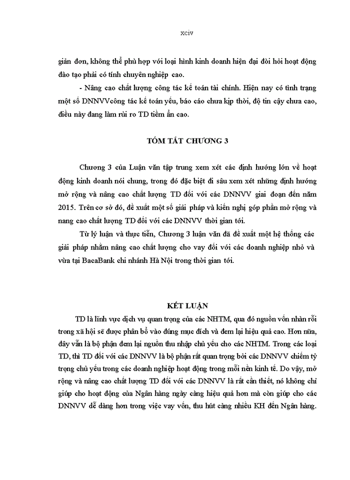 image for page Giải pháp mở rộng và nâng cao chất lượng tín dụng đối với doanh nghiệp nhỏ và vừa tại Ngân hàng TMCP Bắc Á – Chi nhánh Hà Nội