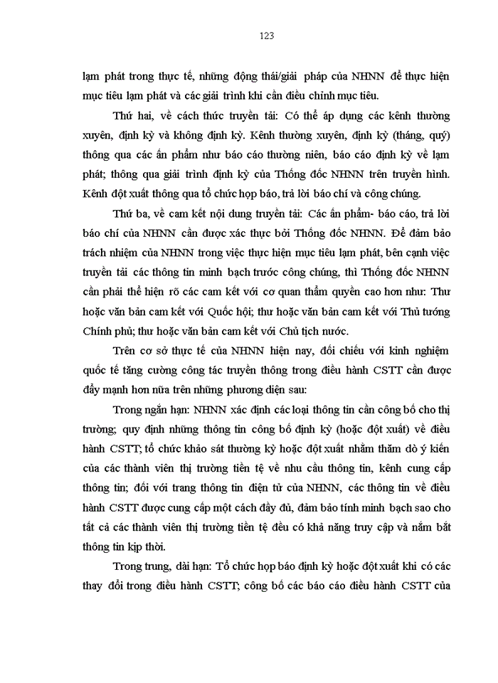 image for page Chính sách mục tiêu lạm phát, khả năng áp dụng trong điều hành chính sách tiền tệ tại Việt Nam