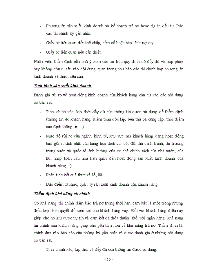 image for page Nâng cao chất lượng thẩm định và quản trị rủi ro tín dụng bán lẻ tại Ngân hàng thương mại cổ phần Kỹ Thương Việt Nam