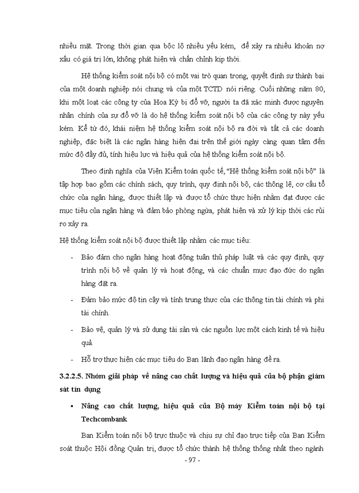 image for page Nâng cao chất lượng thẩm định và quản trị rủi ro tín dụng bán lẻ tại Ngân hàng thương mại cổ phần Kỹ Thương Việt Nam