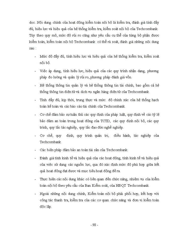 image for page Nâng cao chất lượng thẩm định và quản trị rủi ro tín dụng bán lẻ tại Ngân hàng thương mại cổ phần Kỹ Thương Việt Nam