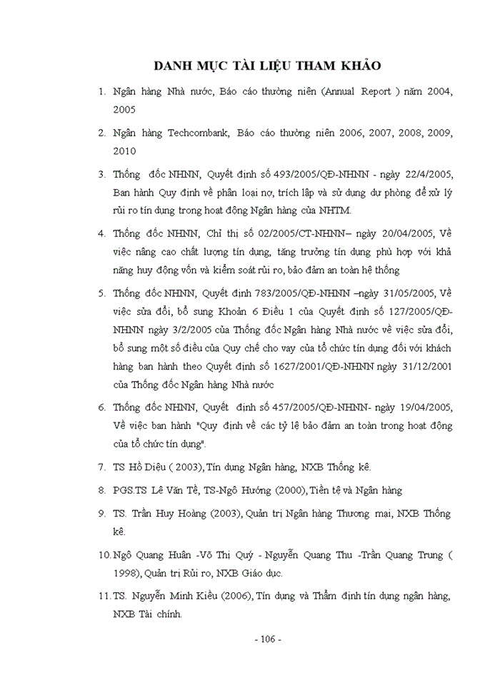 image for page Nâng cao chất lượng thẩm định và quản trị rủi ro tín dụng bán lẻ tại Ngân hàng thương mại cổ phần Kỹ Thương Việt Nam