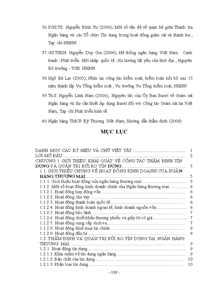 image for page Nâng cao chất lượng thẩm định và quản trị rủi ro tín dụng bán lẻ tại Ngân hàng thương mại cổ phần Kỹ Thương Việt Nam