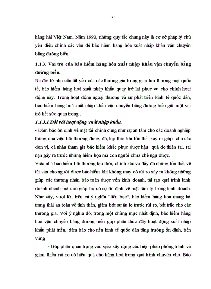 image for page Bảo hiểm hàng hóa xuất nhập khẩu vận chuyển bằng đường biển trên thị trường bảo hiểm Việt Nam trong điều kiện hội nhập kinh tế quốc tế - thực trạng và giải pháp