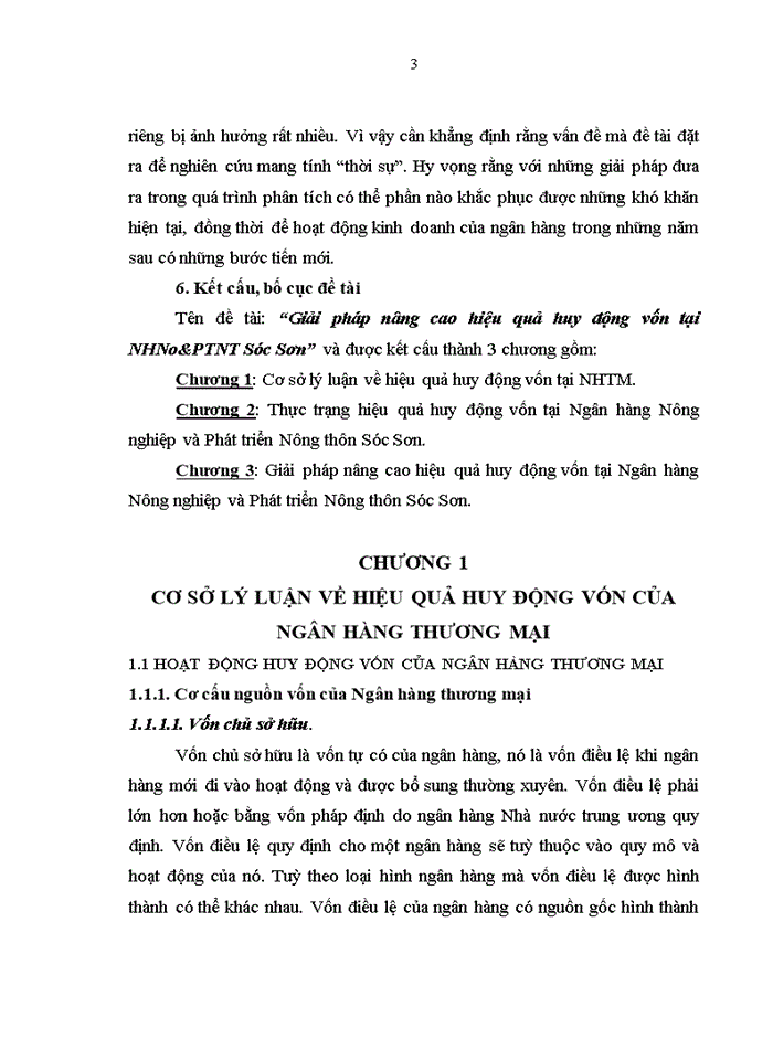 image for page Giải pháp nâng cao hiệu quả huy động vốn tại  NHNo&PTNT Sóc Sơn