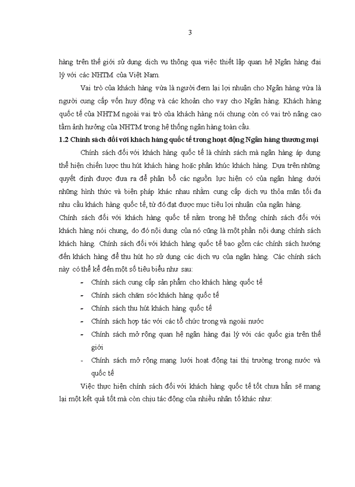 image for page Hoàn thiện chính sách đối với khách hàng quốc tế của ngân hàng thương mại cổ phần ngoại thương việt nam