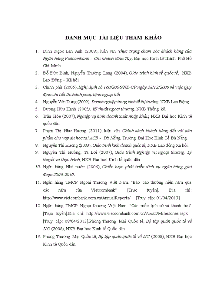 image for page Hoàn thiện chính sách đối với khách hàng quốc tế của ngân hàng thương mại cổ phần ngoại thương việt nam