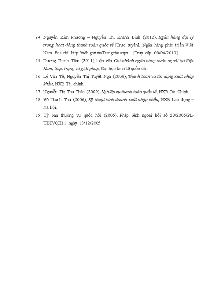 image for page Hoàn thiện chính sách đối với khách hàng quốc tế của ngân hàng thương mại cổ phần ngoại thương việt nam