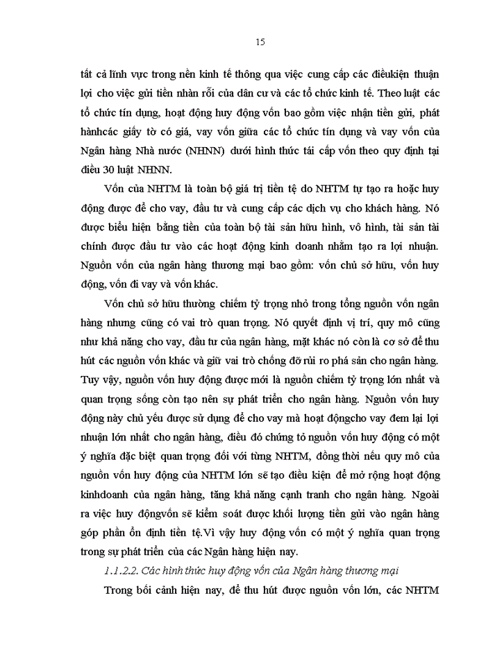 image for page Nâng cao hiệu quả huy động vốn tại Ngân hàng TMCP Đầu tư và Phát triển Việt Nam - Chi nhánh Sở giao dịch 1
