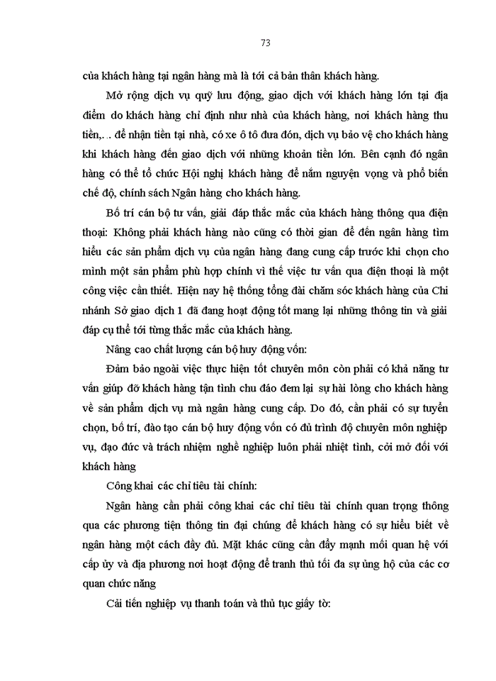 image for page Nâng cao hiệu quả huy động vốn tại Ngân hàng TMCP Đầu tư và Phát triển Việt Nam - Chi nhánh Sở giao dịch 1