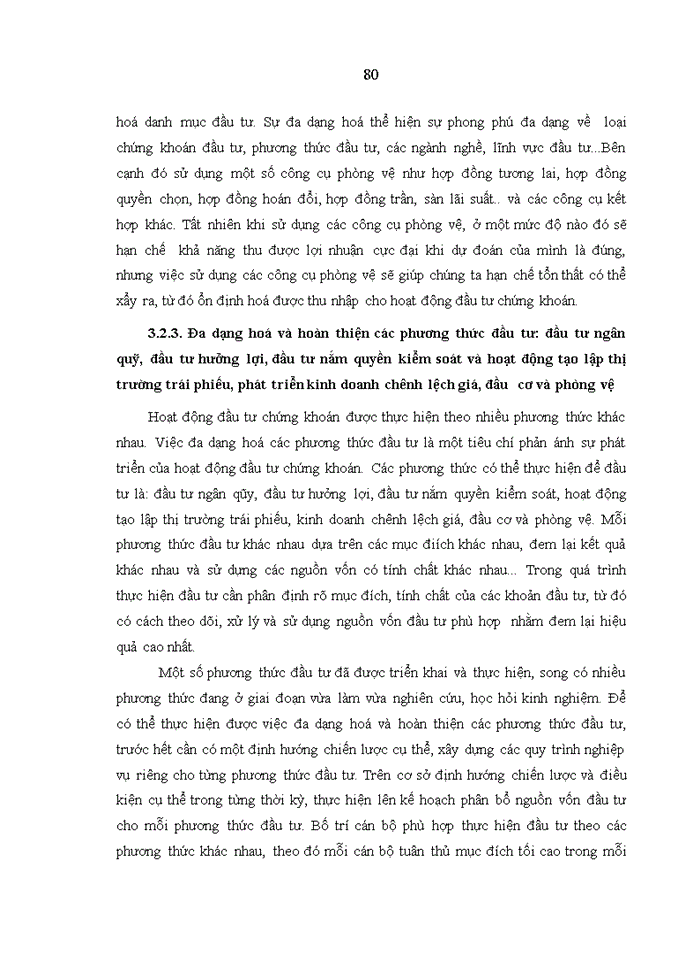 image for page Giải pháp nâng cao hiệu quả hoạt động đầu tư chứng khoán của ngân hàng Công thương Việt Nam trên thị trường chứng khoán hiện nay