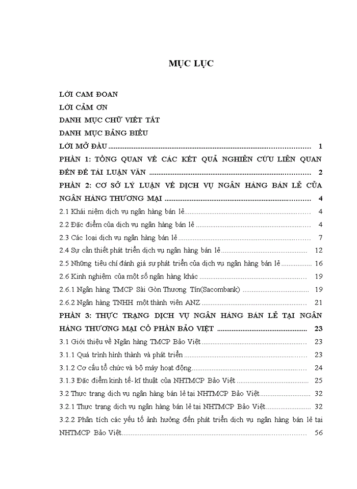 image for page Phát triển dịch vụ ngân hàng bán lẻ tại ngân hàng thương mại cổ phần bảo việt