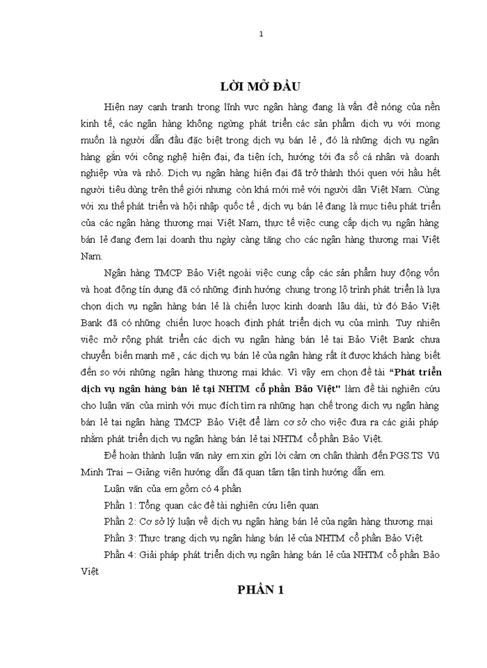 image for page Phát triển dịch vụ ngân hàng bán lẻ tại ngân hàng thương mại cổ phần bảo việt