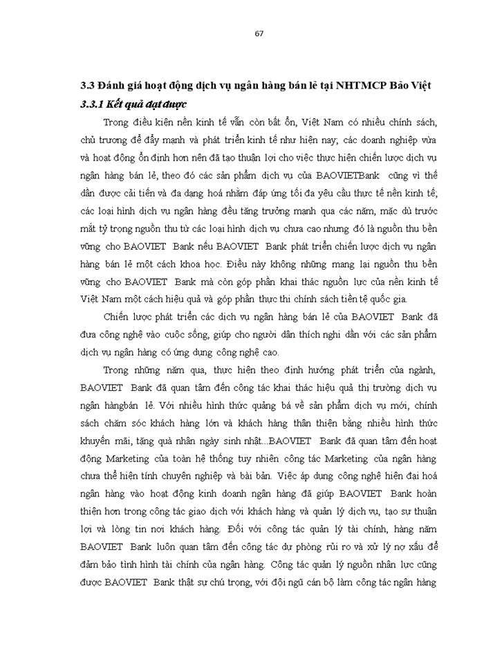 image for page Phát triển dịch vụ ngân hàng bán lẻ tại ngân hàng thương mại cổ phần bảo việt