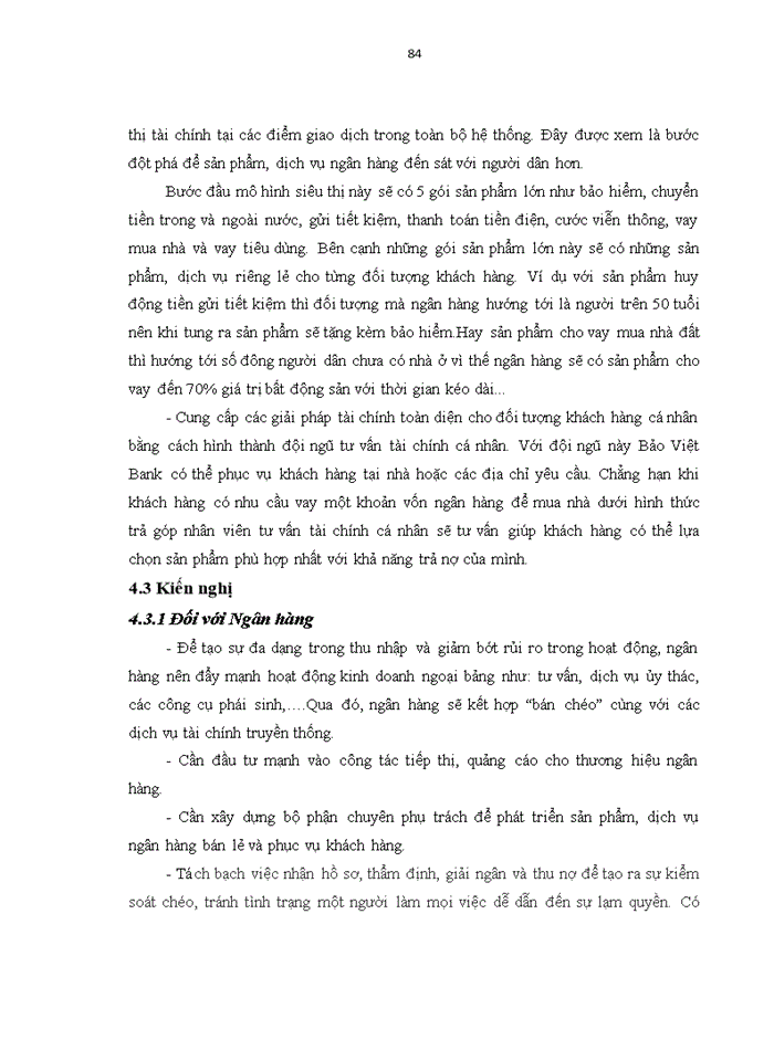 image for page Phát triển dịch vụ ngân hàng bán lẻ tại ngân hàng thương mại cổ phần bảo việt