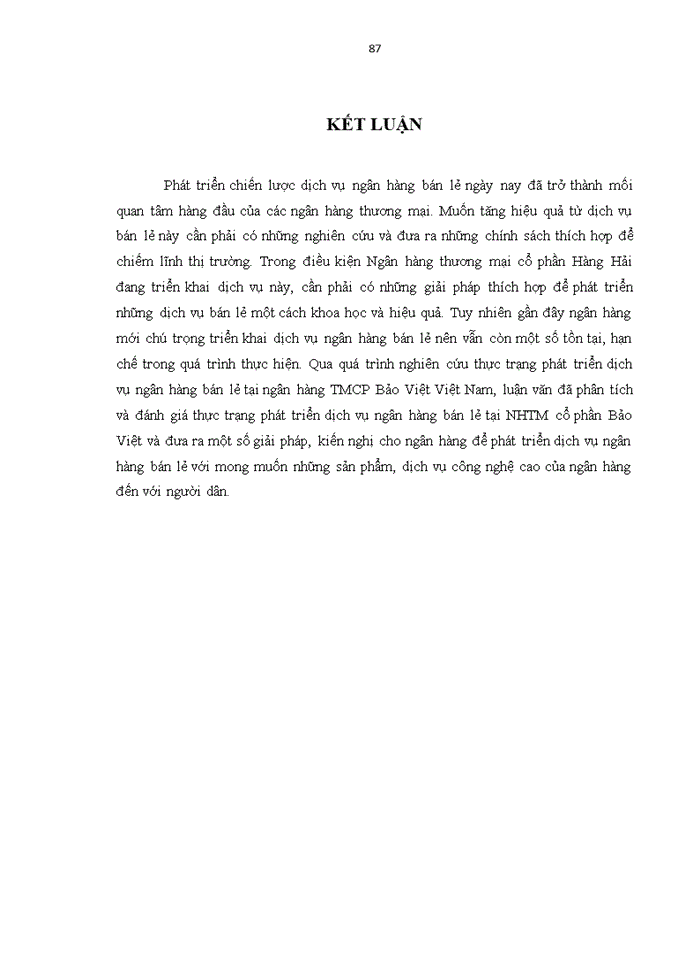 image for page Phát triển dịch vụ ngân hàng bán lẻ tại ngân hàng thương mại cổ phần bảo việt
