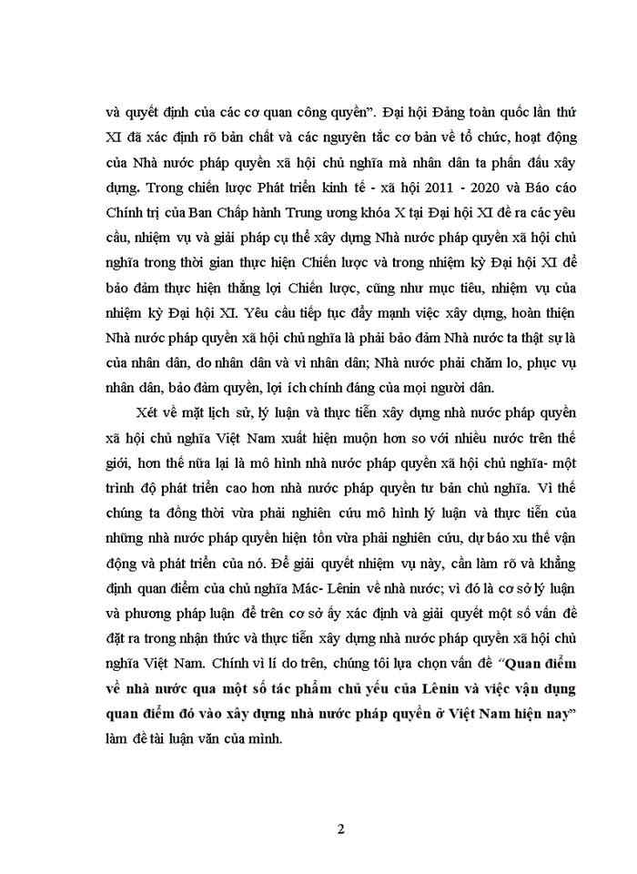 image for page QUan điểm về nhà nước trong một số tác phẩm chủ yếu của lênin và việc vận dụng quan điểm đó vào xây dựng nhà nước pháp quyền xã hội chủ nghĩa ở việt nam hiện nay