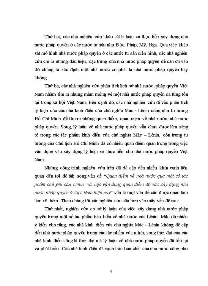 image for page QUan điểm về nhà nước trong một số tác phẩm chủ yếu của lênin và việc vận dụng quan điểm đó vào xây dựng nhà nước pháp quyền xã hội chủ nghĩa ở việt nam hiện nay