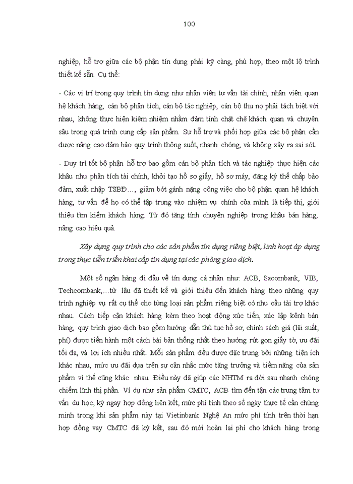 image for page Giải pháp phát triển hoạt động tín dụng cá nhân tại ngân hàng tmcp công thương việt nam chi nhánh nghệ an