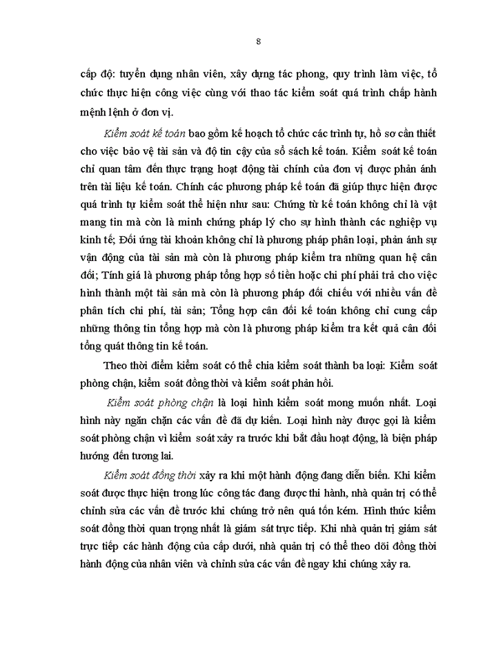 image for page Giải pháp hoàn thiện hệ thống kiểm soát nội bộ về việc tăng cường quản lý tài chính tại ngân hàng nông nghiệp và phát triển nông thôn việt nam - chi nhánh long biên