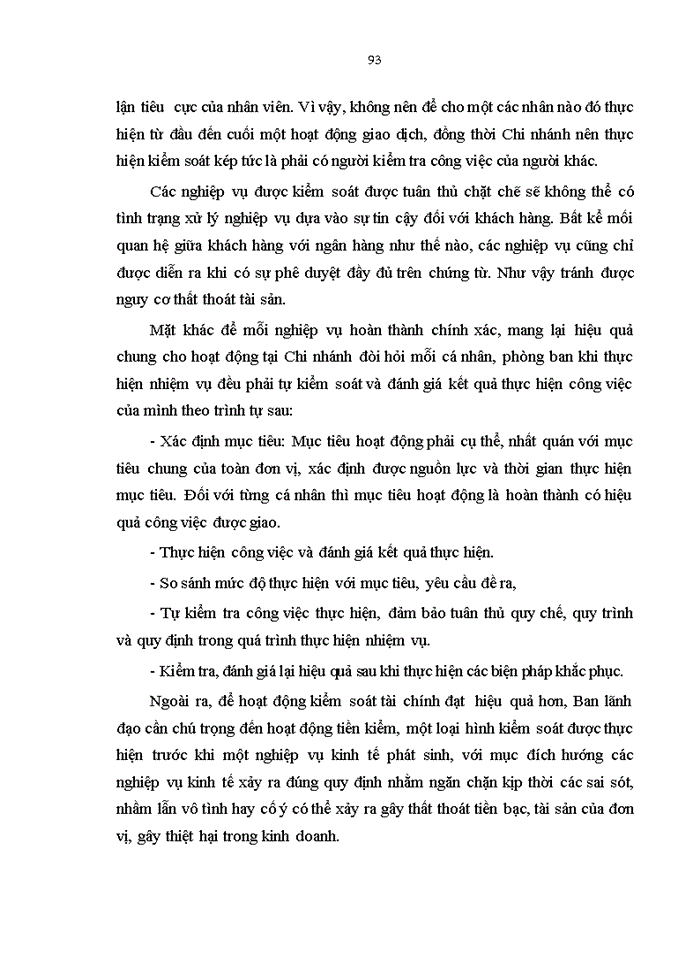 image for page Giải pháp hoàn thiện hệ thống kiểm soát nội bộ về việc tăng cường quản lý tài chính tại ngân hàng nông nghiệp và phát triển nông thôn việt nam - chi nhánh long biên