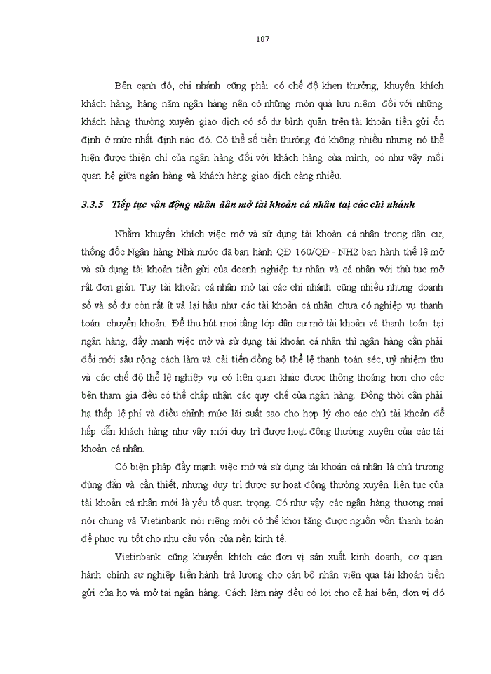 image for page Phát triển hoạt động thanh toán không dùng tiền mặt tại ngân hàng tmcp công thương việt nam