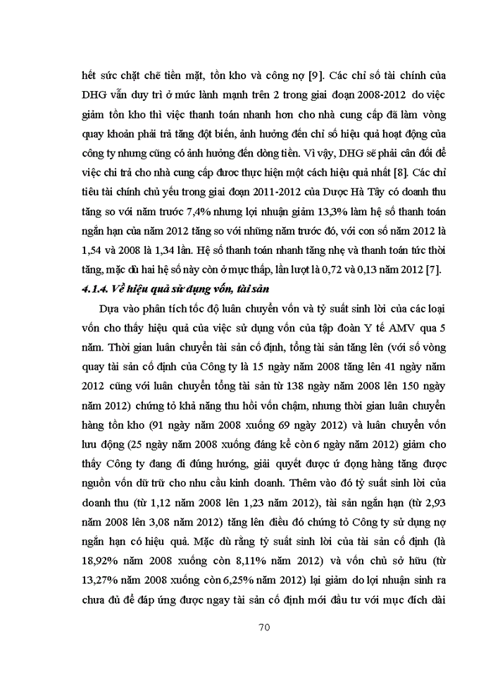 image for page Phân tích hoạt động kinh doanh của Tập đoàn Y tế AMV giai đoạn 2008- 2012"