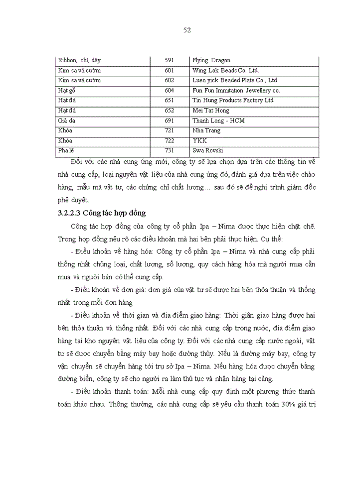 image for page Quản trị cung ứng nguyên vật liệu của Công ty cổ phần Ipa – Nima