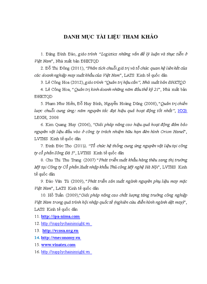 image for page Quản trị cung ứng nguyên vật liệu của Công ty cổ phần Ipa – Nima