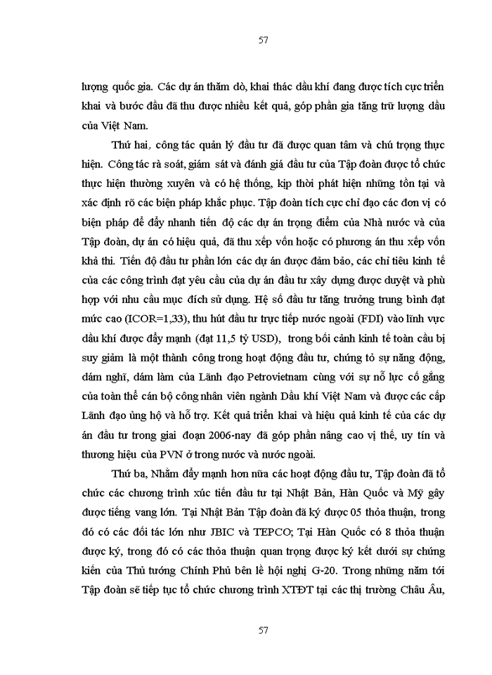 image for page Hoạt động đầu tư phát triển tại Tập đoàn Dầu khí Quốc gia Việt Nam – Thực trạng, kinh nghiệm và giải pháp