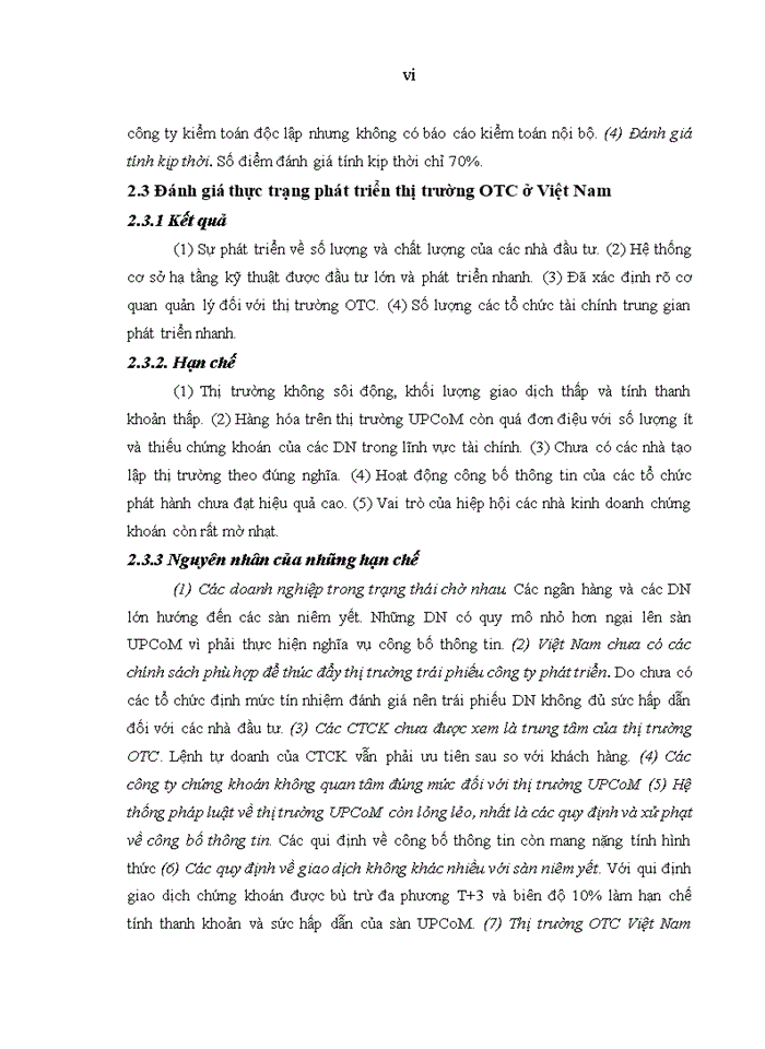 image for page Phát triển thị trường OTC ở Việt Nam