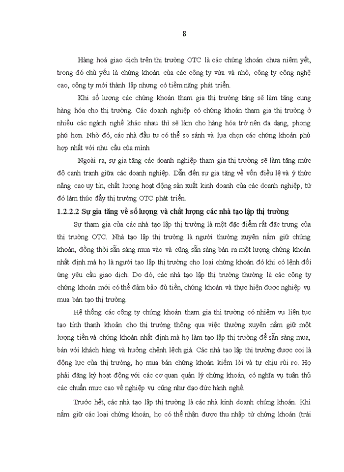 image for page Phát triển thị trường OTC ở Việt Nam