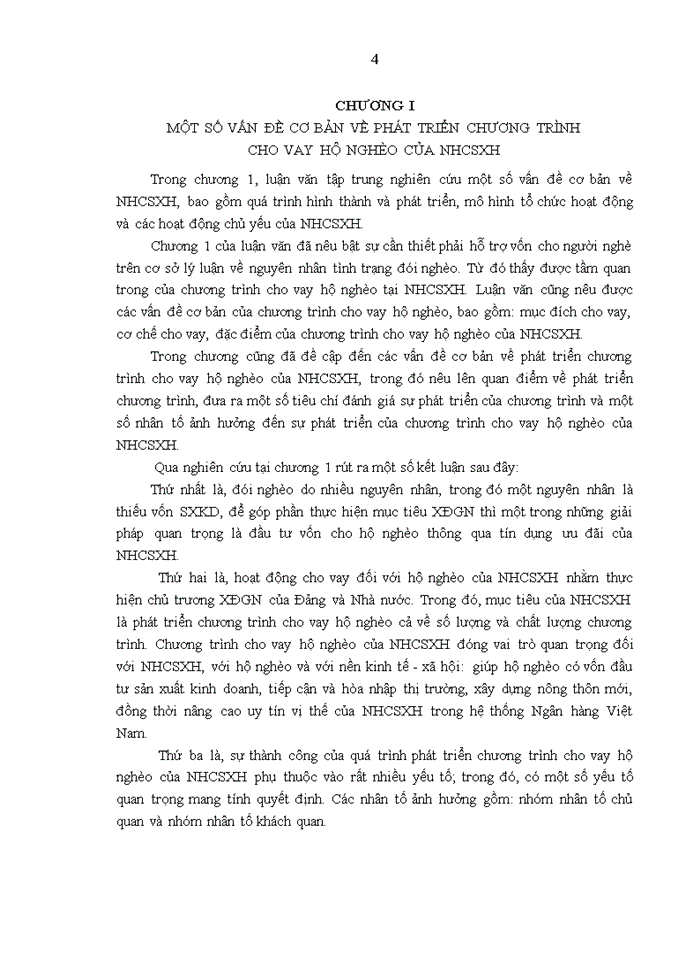 image for page Phát triển chương trình cho vay hộ nghèo tại chi nhánh ngân hàng chính sách xã hội tỉnh ĐIỆN BIÊN