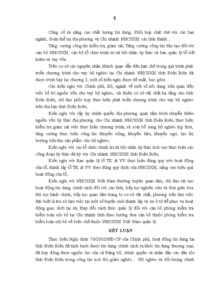 image for page Phát triển chương trình cho vay hộ nghèo tại chi nhánh ngân hàng chính sách xã hội tỉnh ĐIỆN BIÊN