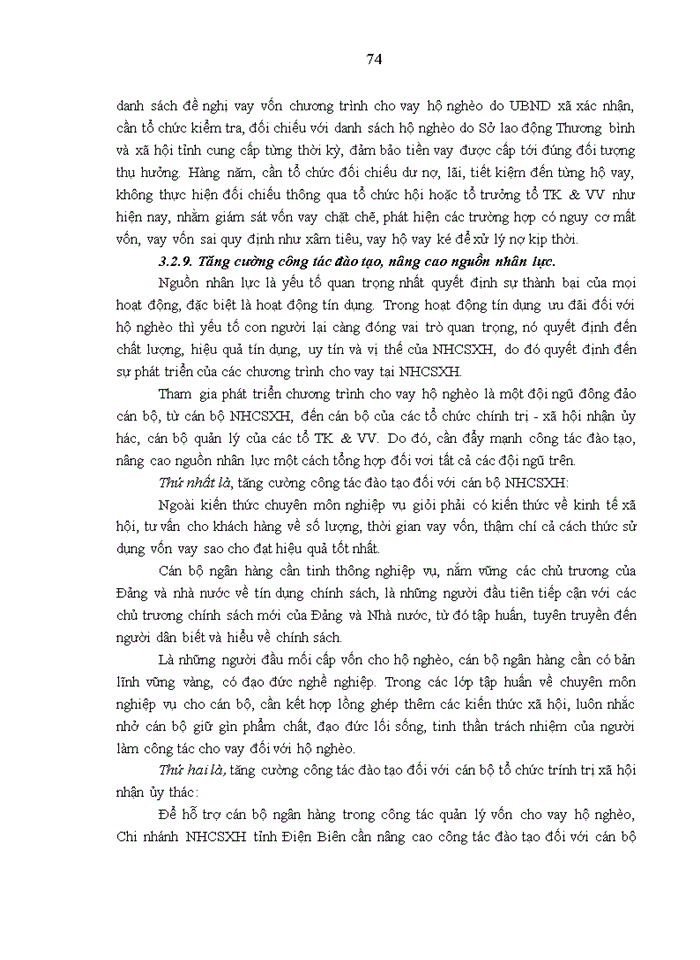 image for page Phát triển chương trình cho vay hộ nghèo tại chi nhánh ngân hàng chính sách xã hội tỉnh ĐIỆN BIÊN